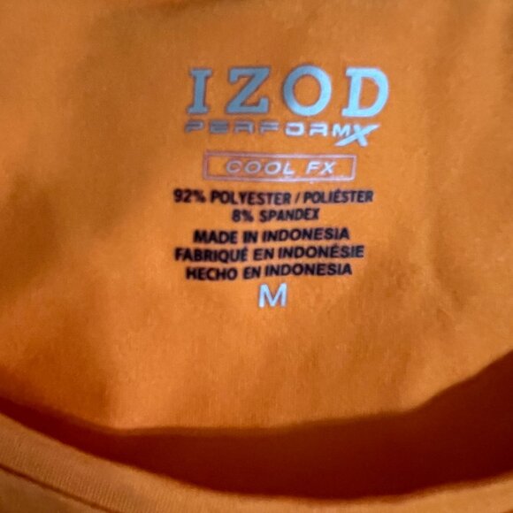 Izod Perform X Womens cool FX Short Sleeve Athletic shirrt top size M - Picture 6 of 6